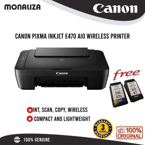 Canon Printer Pixma E470